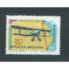 Argentina - Correo 1969 Yvert 846 ** Mnh Avión