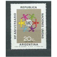 Argentina - Correo 1970 Yvert 875 ** Mnh Onu