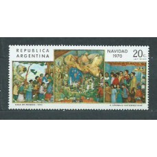 Argentina - Correo 1970 Yvert 877 ** Mnh Navidad