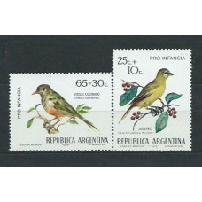 Argentina - Correo 1972 Yvert 917/8 ** Mnh Fauna.Aves