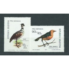 Argentina - Correo 1973 Yvert 941/2 ** Mnh Fauna. Aves