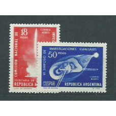 Argentina Aereo Yvert 106/7 ** Mnh Astro