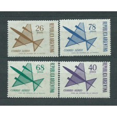 Argentina Aereo Yvert 118/21 ** Mnh Aviones