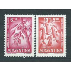 Argentina Aereo Yvert 74/5 ** Mnh Flora