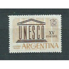 Argentina Aereo Yvert 84 ** Mnh Unesco
