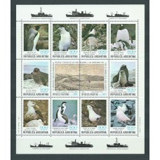 Argentina - Hojas 1980 Yvert 25 * Mh Fauna Aves