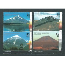 Argentina - Correo 2014 Yvert 3051/54 ** Mnh  Volcanes