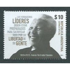 Argentina - Correo 2014 Yvert 3070 ** Mnh   Mandela