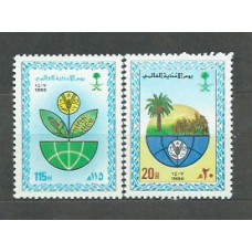 Arabia Saudita - Correo Yvert 658/9 ** Mnh  Día de la alimentación