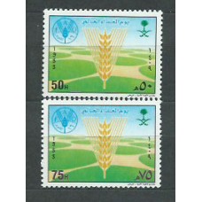 Arabia Saudita - Correo Yvert 725/6 ** Mnh  Día de la alimentación