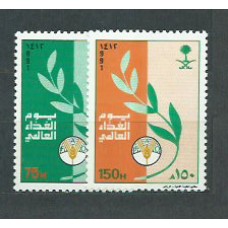 Arabia Saudita - Correo Yvert 893A/B ** Mnh  Día de la alimentación