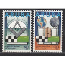 Aruba - Correo Yvert 180/1 ** Mnh