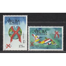 Aruba 2000 Yvert 254/5 ** Mnh