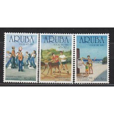 Aruba - Correo Yvert 282/4 ** Mnh