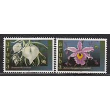 Aruba - Correo Yvert 307/8 ** Mnh Flores