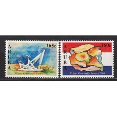 Aruba - Correo Yvert 337/8 ** Mnh