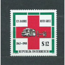 Austria - Correo 1988 Yvert 1750 ** Mnh Cruz Roja