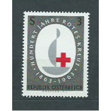 Austria - Correo 1963 Yvert 973 ** Mnh Cruz Roja