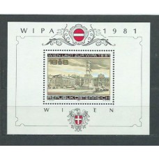 Austria - Hojas Yvert 10 ** Mnh Wipoa 1981