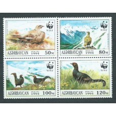 Azerbaijan - Correo Yvert 163/6 ** Mnh  Aves