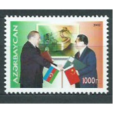 Azerbaijan - Correo Yvert 434 ** Mnh Relaciones con China