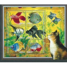 Azerbaijan - Correo Yvert 453/8 ** Mnh  Fauna