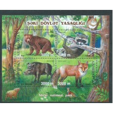 Azerbaijan - Correo Yvert 483/6 ** Mnh  Fauna