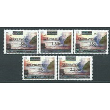 Azerbaijan - Correo Yvert 78/82 ** Mnh