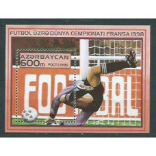 Azerbaijan - Hojas Yvert 18A ** Mnh  Fútbol - Deportes