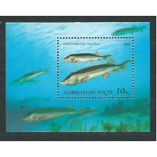 Azerbaijan - Hojas Yvert 3 ** Mnh  Peces