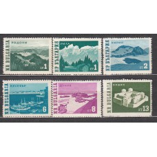 Bulgaria - Correo 1962 Yvert 1147/51A ** Mnh Paisajes