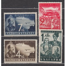 Bulgaria - Correo 1940 Yvert 350/53 ** Mnh 