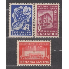 Bulgaria - Correo 1947 Yvert 544/46 ** Mnh 