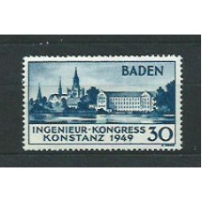 Baden - Correo Yvert 46 (*) Mng