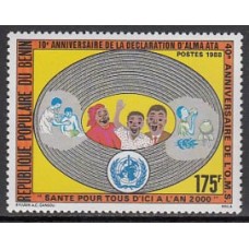 Benin - Correo Yvert 662 ** Mnh  OMS