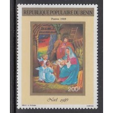 Benin - Correo Yvert 679 ** Mnh  Navidad