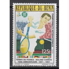 Benin - Correo Yvert 693 ** Mnh  Deportes tenis