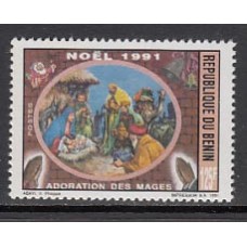 Benin - Correo Yvert 698 ** Mnh  Navidad