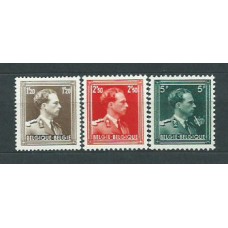 Belgica - Correo 1956 Yvert 1005/7 ** Mnh Leopoldo III