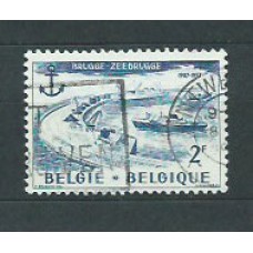 Belgica - Correo 1957 Yvert 1019 usado Barco