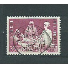 Belgica - Correo 1957 Yvert 1038 usado Medicina