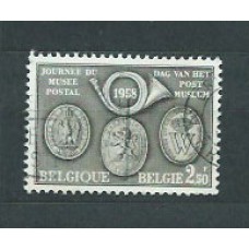 Belgica - Correo 1958 Yvert 1046 usado Museo postal