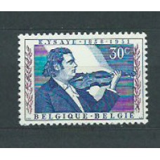 Belgica - Correo 1958 Yvert 1063 usado Eugene Ysaye