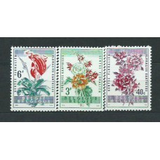 Belgica - Correo 1960 Yvert 1122/4 ** Mnh Flores