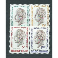 Belgica - Correo 1960 Yvert 1159/62 ** Mnh