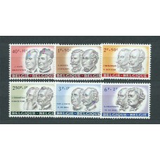 Belgica - Correo 1961 Yvert 1176/81 ** Mnh Personajes