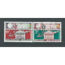 Belgica - Correo 1961 Yvert 1191/2 usado