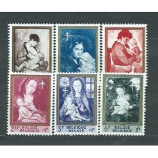 Belgica - Correo 1961 Yvert 1198/203 ** Mnh Pinturas