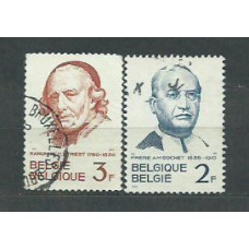 Belgica - Correo 1962 Yvert 1214/5 usado Personajes