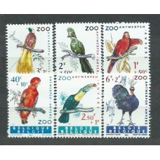 Belgica - Correo 1962 Yvert 1216/31 ** Mnh Fauna aves